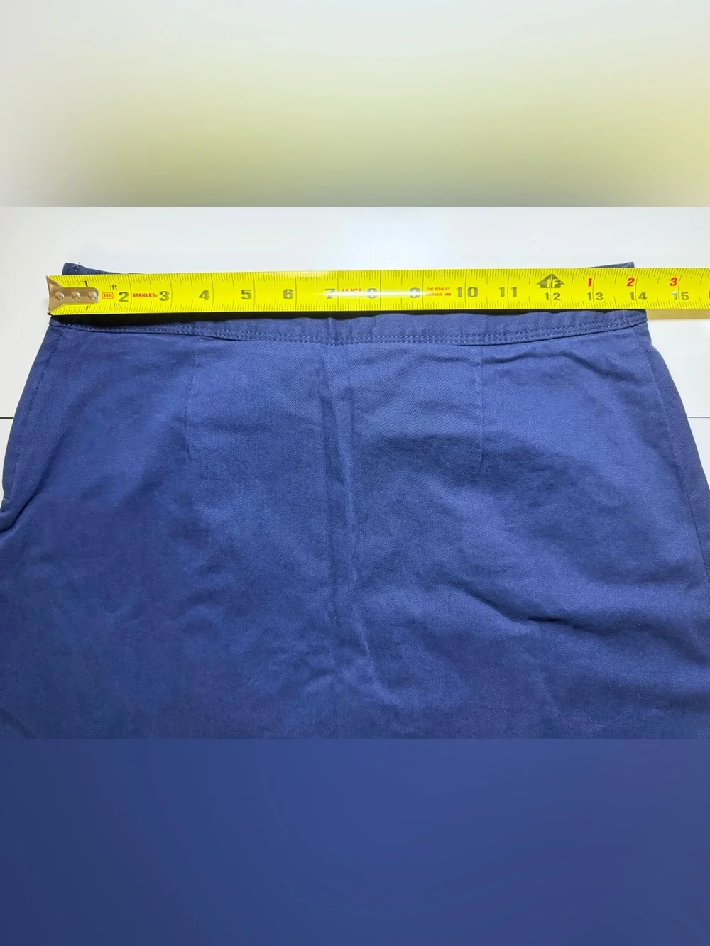 Children’s Place Navy Blue‎ Women's Skirt with Buttons 16 Slim Kids Uniform